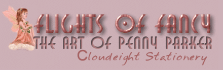 Flights of Fancy - The art of Penny Parker - Cloudeight Stationery